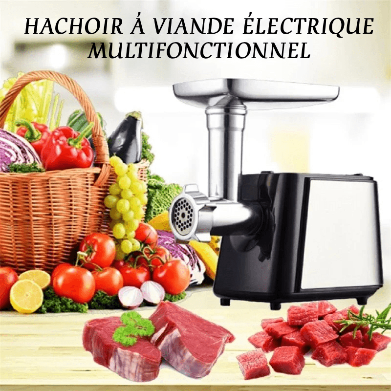 Hachoir a viande electrique - ProMaxâą - Utile en Cuisine