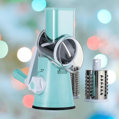 Mandoline - VegetableSlicer™ - Bleu - Utile en Cuisine