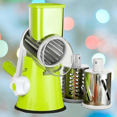 Mandoline - VegetableSlicer™ - Vert - Utile en Cuisine